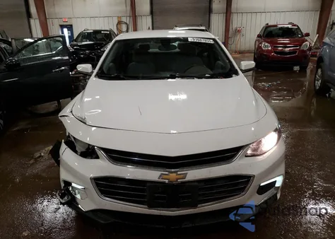 2018 Chevrolet Malibu Lt из США, поврежденный, VIN 1G1ZD5ST1JF123457